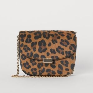 H&M Leopard Chain Crossbody